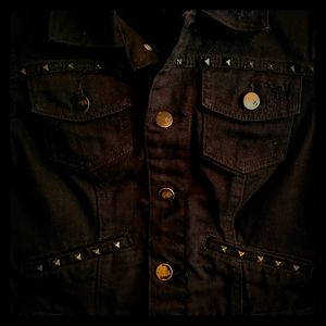 2.1 Denim Studded Jacket